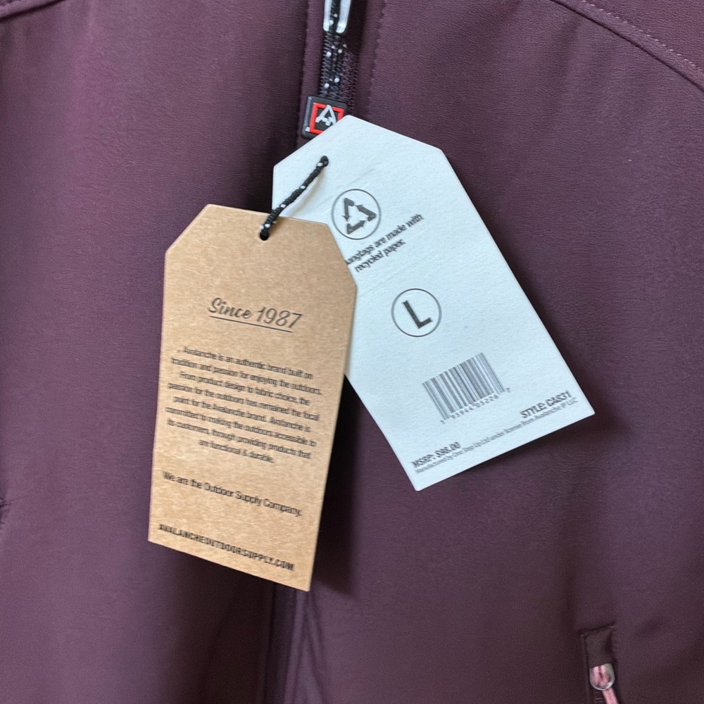 Avalanche Sherpa Lined Softshell Jacket Hooded Bu… - image 4